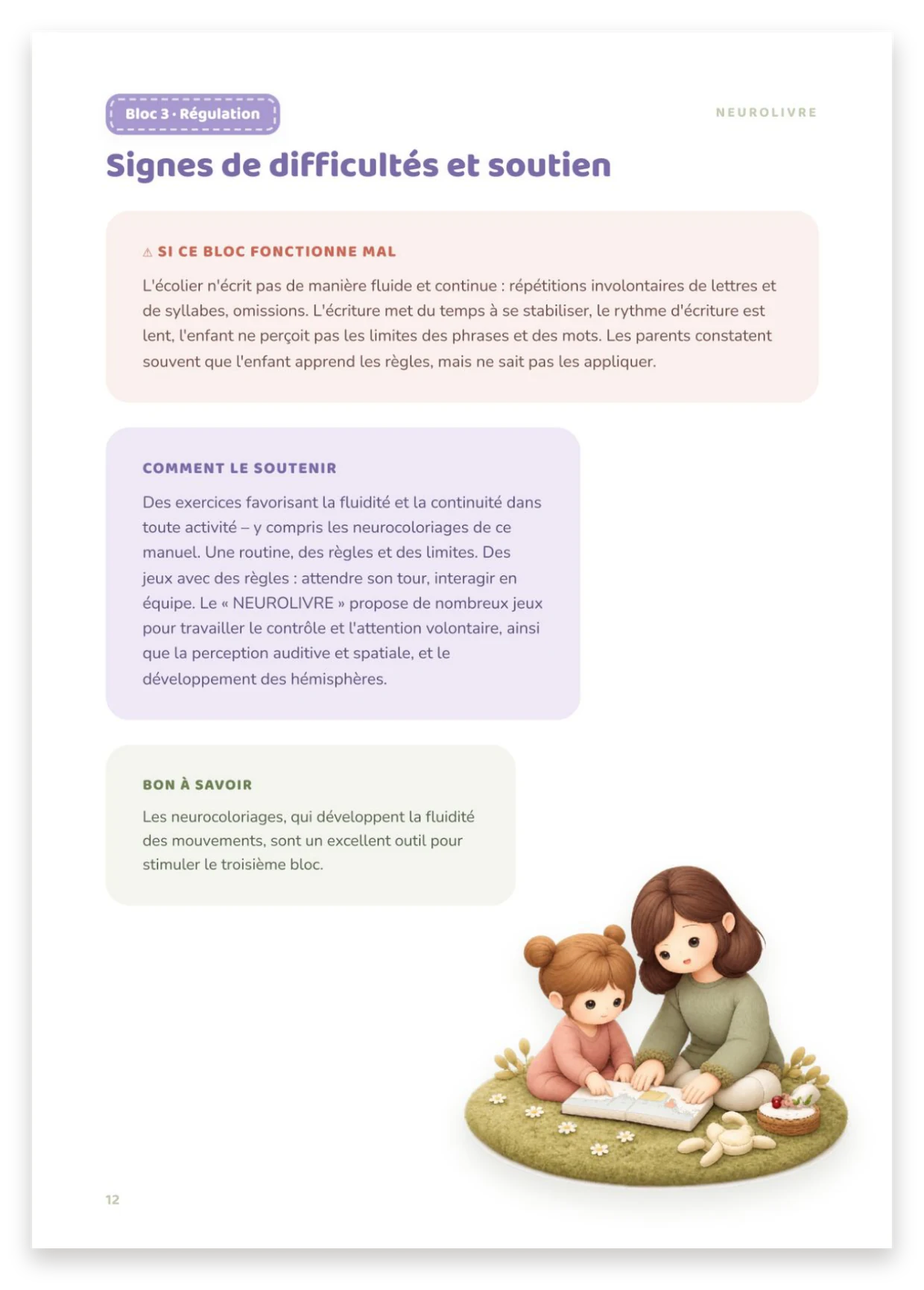 Signes de difficultés et comment l’accompagner