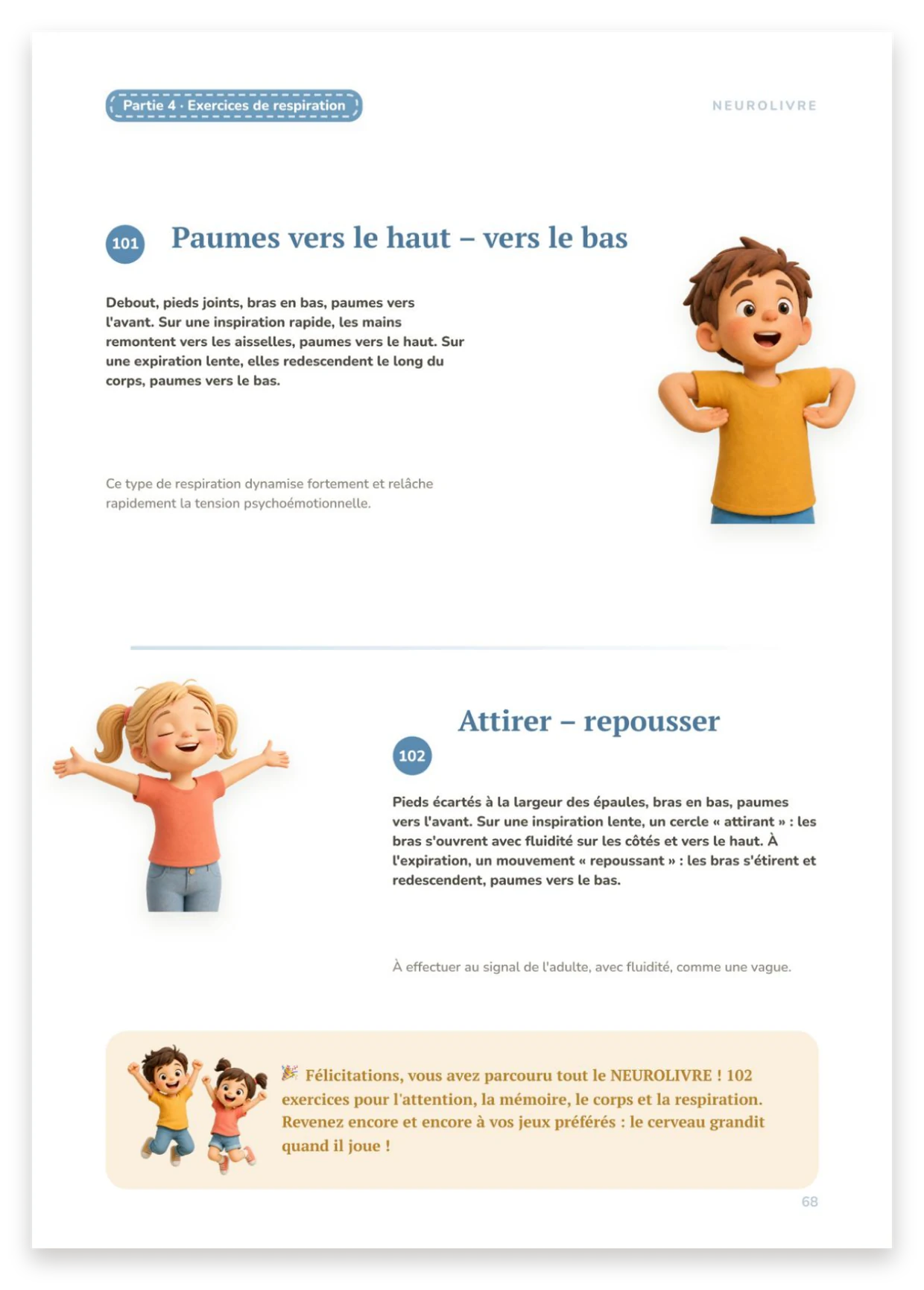 Conclusion : 102 exercices terminés